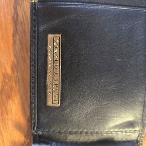 Donald J. Trump Black Leather Wallet